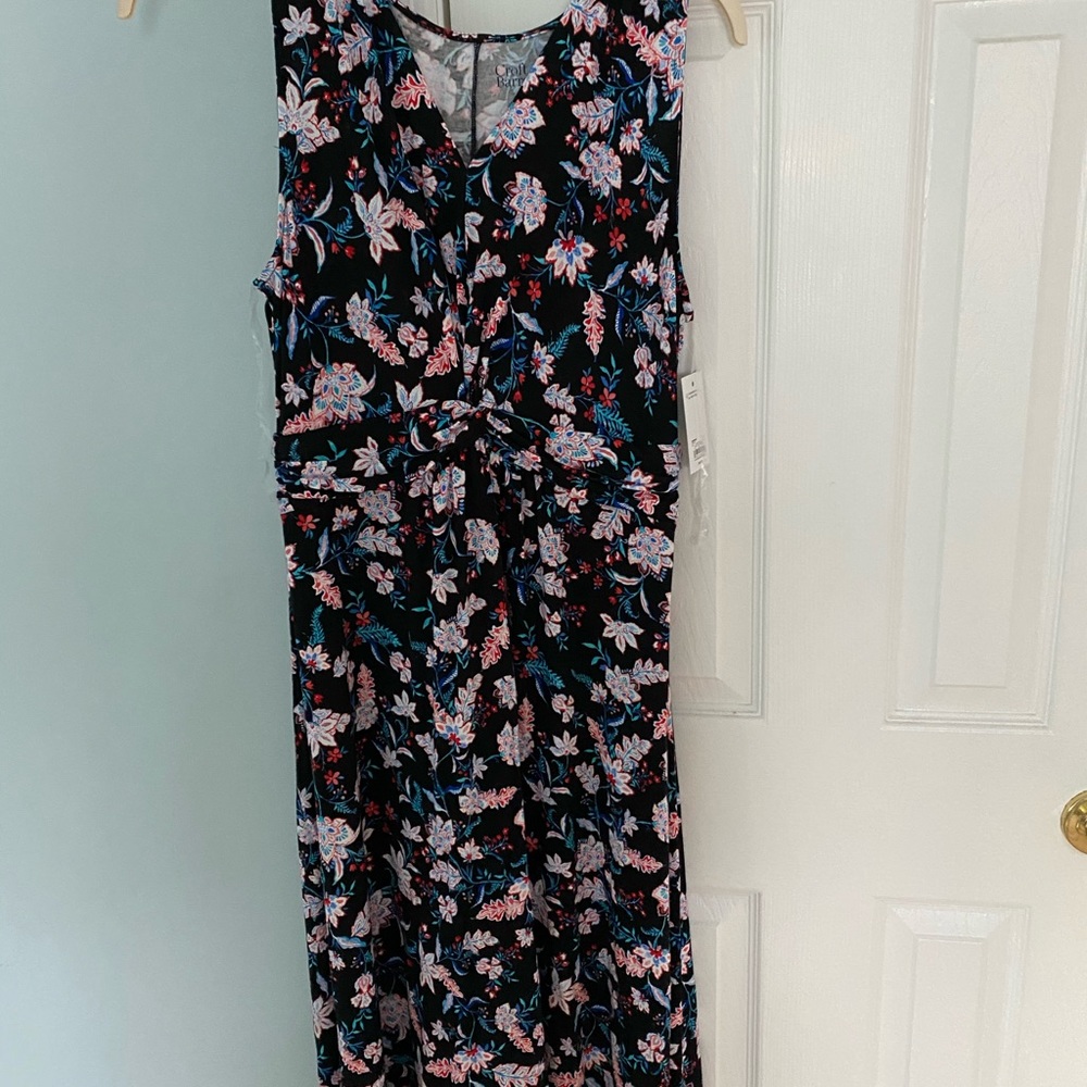 Summer dress craft & barrow brand size M NWT